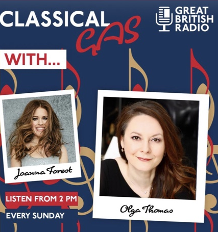 Classical Gas on Great British Radio featuring Olga Thomas and Joanna Forest